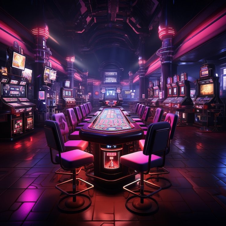 Antarmuka aplikasi mobile 4dslot menampilkan menu utama dengan sportsbook, live casino, dan slot games